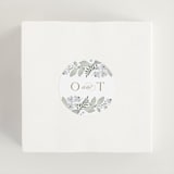 "Wild Flora" - Wedding Favor Stickers in Meadow by Kristen Smith - In use