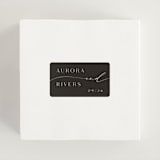 "gathering" - Wedding Favor Stickers in Smoke by Olivia Raufman - In use