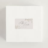 "forever and a day" - Wedding Favor Stickers in Luxe Neutral by Design Lotus - In use