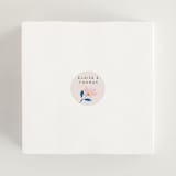 "Blossoms Abound" - Wedding Favor Stickers in Cobalt by Genna Blackburn - In use