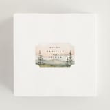"Every Single Dawn With You" - Wedding Favor Stickers in Forest by Petra Kern - In use