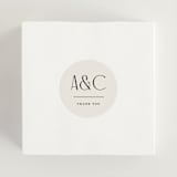 "All Type" - Wedding Favor Stickers in Daydream by Pixel and Hank - In use