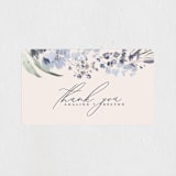 "Wildflower Wreath" - Wedding Favor Stickers in Sky by Grace Kreinbrink - Front