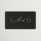 "Ashbury" - Wedding Favor Stickers in Ink by Kristie Kern - Front