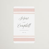 "Summer Garden" - Wedding Favor Stickers in Garden Rose by Wildfield Paper Co - Front