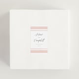 "Summer Garden" - Wedding Favor Stickers in Garden Rose by Wildfield Paper Co - In use