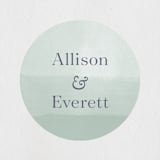 "Delicate Garden" - Wedding Favor Stickers in Wildflower by Ashley DeMeyere - Front