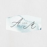 "Ocean Vibes" - Wedding Favor Stickers in Sky by Marina Onoprienko - Front