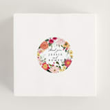 "Forest Flowers" - Wedding Favor Stickers in Tropical by Susan Moyal - In use