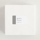 "Portrait" - Wedding Favor Stickers in Platinum by Heather Schertzer - In use