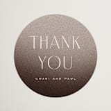 "Arrakis" - Wedding Favor Stickers in Dune by Design Lotus - Front