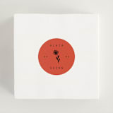 "Alaia" - Wedding Favor Stickers in Verona Sunset by Blustery August - In use