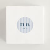 "melihrolo" - Wedding Favor Stickers in Powder Blue by chocomocacino - In use