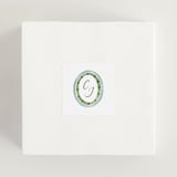 "Alento" - Wedding Favor Stickers in Celeste by Pati Cascino - In use
