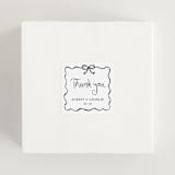 "quirky fun" - Wedding Favor Stickers in Tuxedo by Cass Loh - In use