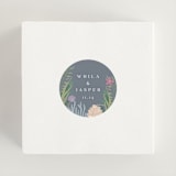 "Part Of Your World from Disney's Little Mermaid" - Wedding Favor Stickers in Sea by Alethea and Ruth - In use