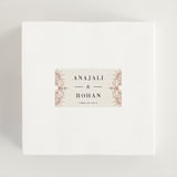 "Mandala Corners" - Wedding Favor Stickers in Peony by Oma N. Ramkhelawan - In use