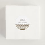 "Gilded Henna" - Wedding Favor Stickers in Lily by Mansi Verma - In use