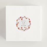 "Love Blossom" - Wedding Favor Stickers in Blush by Petra Kern - In use