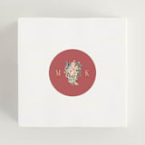 "Ruban en Fleur" - Wedding Favor Stickers in Rose by Itsy Belle Studio - In use
