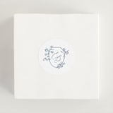 "Close to my Heart" - Wedding Favor Stickers in Twilight Whisper by Design Lotus - In use