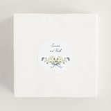 "Wildflower Romance" - Wedding Favor Stickers in Ivory by frau brandt - In use