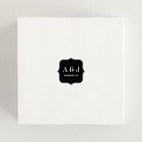"Have and Hold" - Wedding Favor Stickers in Porcelain by Eric Clegg - In use