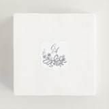 "Forget Me Nots" - Wedding Favor Stickers in Violet by Jenna Holcomb - In use