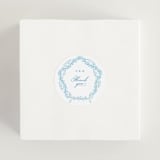 "Royalty" - Wedding Favor Stickers in Capri by Creo Study - In use
