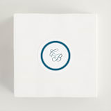 "Coast" - Wedding Favor Stickers in Ocean by Kelly Schmidt - In use