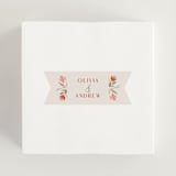 "Giardino" - Wedding Favor Stickers in Saffron by Vera Lim - In use