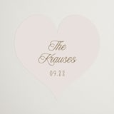 "Felicity" - Wedding Favor Stickers in Pearl by Leah Bisch - Front