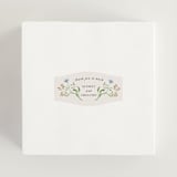 "Wild meadow" - Wedding Favor Stickers in Elder Flower by Sarah Knight - In use