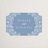 "Wild Roses" - Wedding Favor Stickers in Nova by Kristen Smith - Front