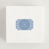 "Wild Roses" - Wedding Favor Stickers in Nova by Kristen Smith - In use