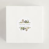 "Pressed Garden" - Wedding Favor Stickers in Fall by Grace Kreinbrink - In use