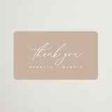"Ophelia" - Wedding Favor Stickers in Dusty Rose by Kelly Schmidt - Front