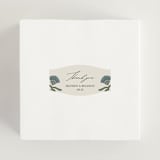 "Century" - Wedding Favor Stickers in Robins Egg by Jen Owens - In use