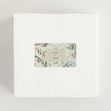 "Chinoiserie" - Wedding Favor Stickers in Nouvelle by Sumak Studio - For Scale