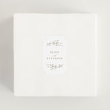 "Meadow" - Wedding Favor Stickers in Spring Mist by Erin L. Wilson - In use