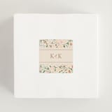 "Esther's garden" - Wedding Favor Stickers in Ivory by Jennifer Wick - In use