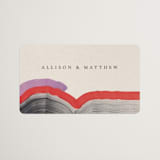 "Agate" - Wedding Favor Stickers in Gem by Sumak Studio - Front