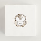 "Disney's Mickey Mouse Tropical Frame" - Wedding Favor Stickers in Earth by Shiny Penny Studio - In use
