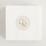 "Edge" - Wedding Favor Stickers in Linen by Kelly Schmidt - In use