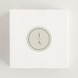 "Amara" - Wedding Favor Stickers in Sand by Robert and Stella - In use