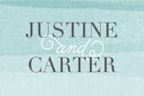 "Old Post Road" - Wedding Favor Stickers in Sea Salt by Jennifer Wick - In use