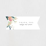 "Pretty Wildflowers" - Wedding Favor Stickers in Garden by Lori Wemple - Front