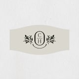 "Litterateur" - Wedding Favor Stickers in Natural by Karen Glenn - Front
