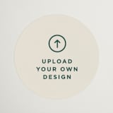 "Upload Your Own Design" - Wedding Favor Stickers in A by Minted - Front