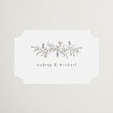 "Cottonwood" - Wedding Favor Stickers in Ravello by Anne Ciotola - Front